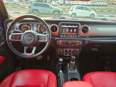 2019 Jeep Wrangler Sahara Blue Red American Specs