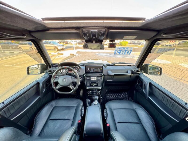 2013 Mercedes-Benz G 63 AMG 5.5-liter V8 Engine Black