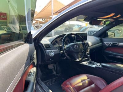 2011 Mercedes Benz E350 Coupe V6 Grey Red Automatic GCC Specs