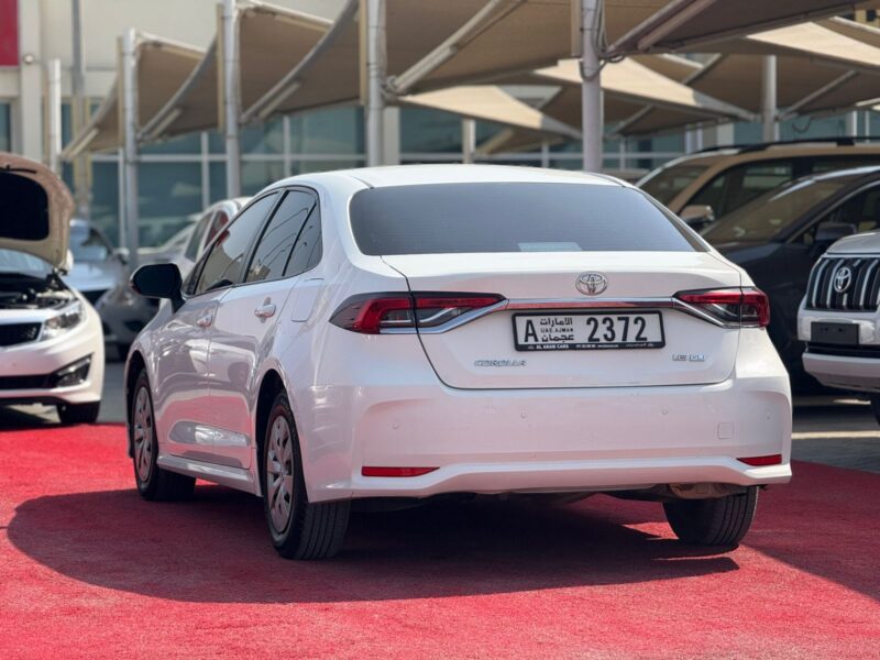 2021 Toyota Corolla 1.6 XLI White Beige GCC Specs