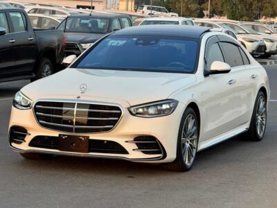 2022 Mercedes-Benz S-Class S 580 4Matic White Black in Perfect Condition
