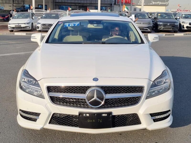2014 Mercedes-Benz CLS 350 3.5L V6 Engine White Beige