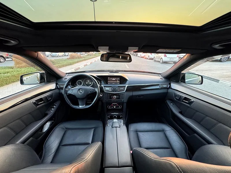 2009 Mercedes-Benz E-Class E 550 Black in Perfect Condition