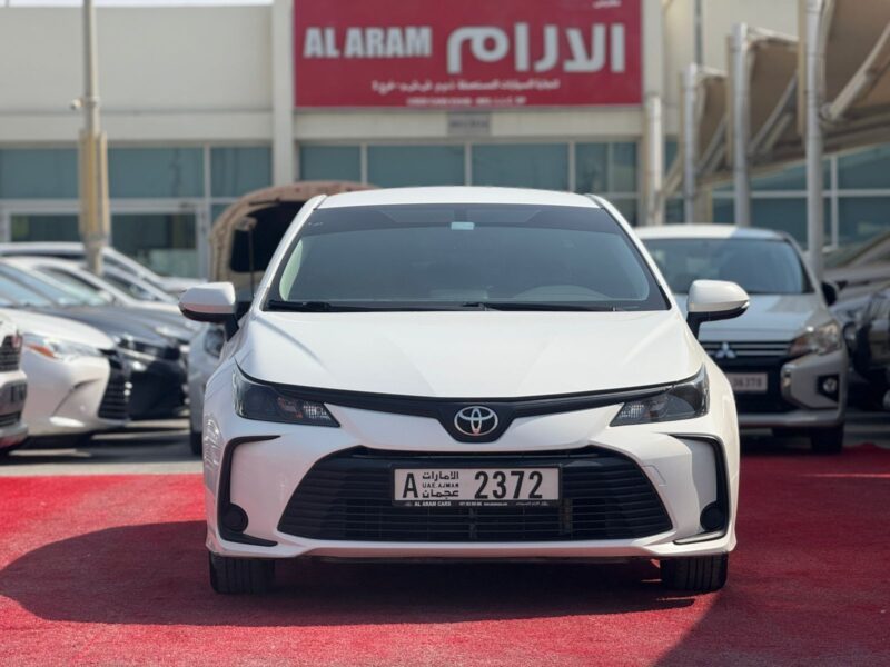 2021 Toyota Corolla 1.6 XLI White Beige GCC Specs