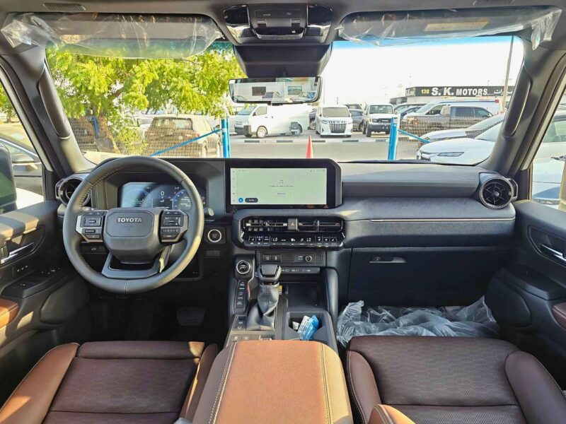 2025 Toyota Prado ADVENTURE TURBO 2.8L V4 DIESEL GCC Specs White Tan