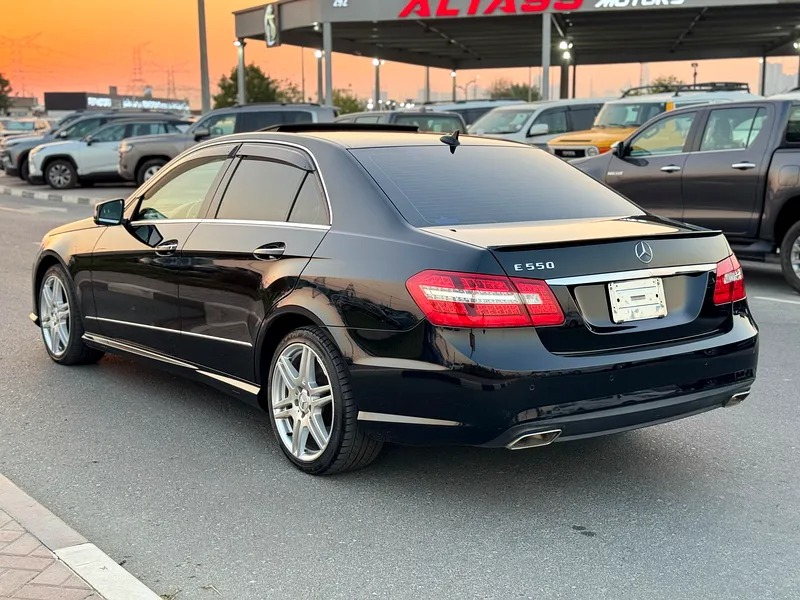 2009 Mercedes-Benz E-Class E 550 Black in Perfect Condition