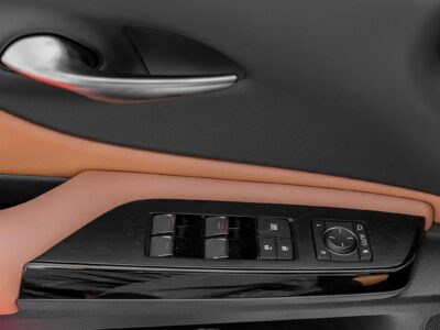 2025 Lexus ES HYBRID ES 300h 2.5L 4-Cylinder Hybrid White Tan