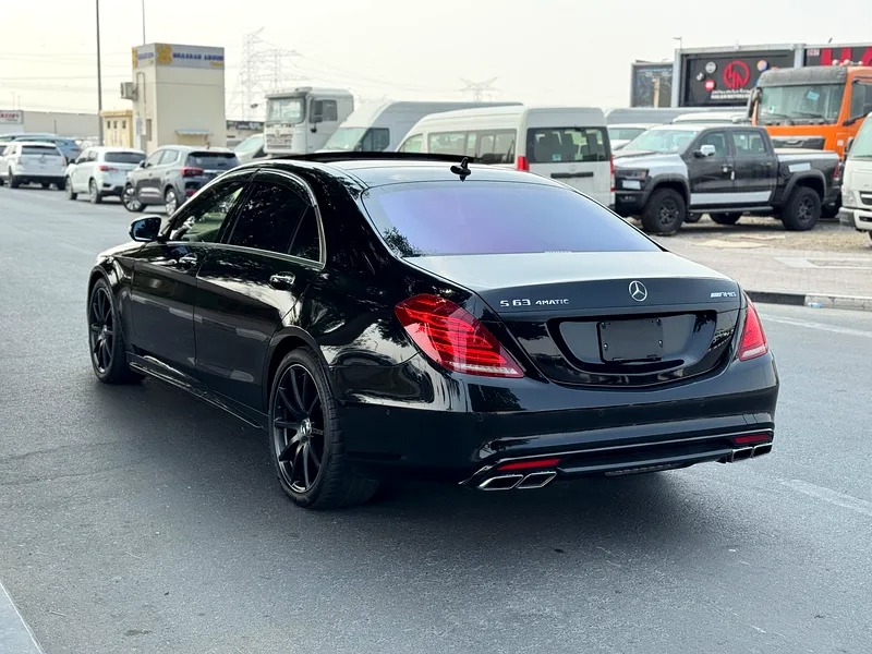 2015 Mercedes-Benz S-Class S 63 AMG Black in Perfect Condition
