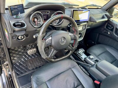 2013 Mercedes-Benz G 63 AMG 5.5-liter V8 Engine Black