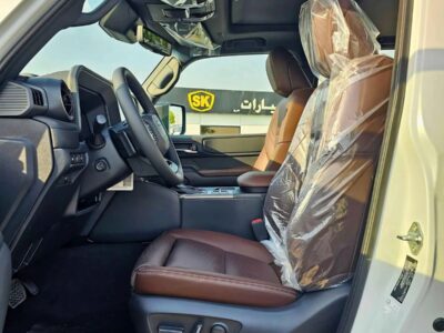 2025 Toyota Prado ADVENTURE TURBO 2.8L V4 DIESEL GCC Specs White Tan