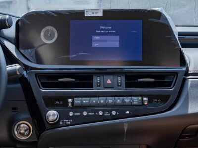 2025 Lexus ES HYBRID ES 300h 2.5L 4-Cylinder Hybrid White Tan