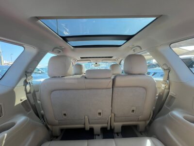 2015 Nissan Pathfinder V6 SV Full Option GCC Specs White Beige