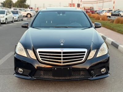 2009 Mercedes-Benz E-Class E 550 Black in Perfect Condition