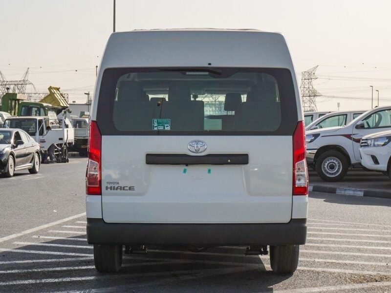 2025 Toyota HiAce 3.5L MT Petrol 6 Cylinder Engine GCC Specs White Beige
