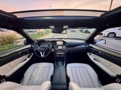 2014 Mercedes-Benz E 400 3.0-litre 6-Cylinder Engine Silver Beige