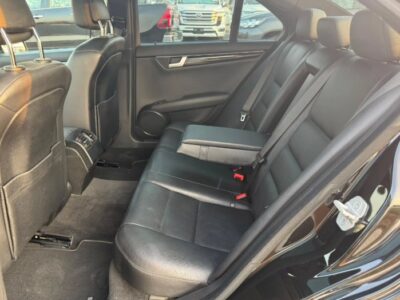 2012 MERCEDES BENZ C350 V6 AUCTION GRADE 4/B Black