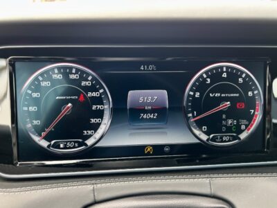 2017 MERCEDES BENZ S63 COUPE AMG 5.5L V8 biturbo Engine Black