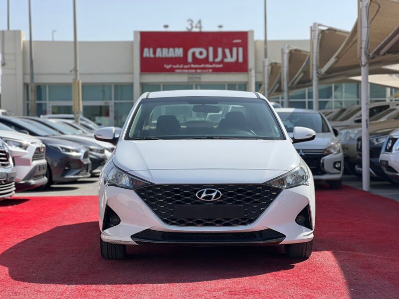 2022 Hyundai Accent 1.6L Engine GCC Specs White Beige