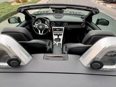 2012 Mercedes-Benz SLK 350 3.5L V6 Engine Black RWD