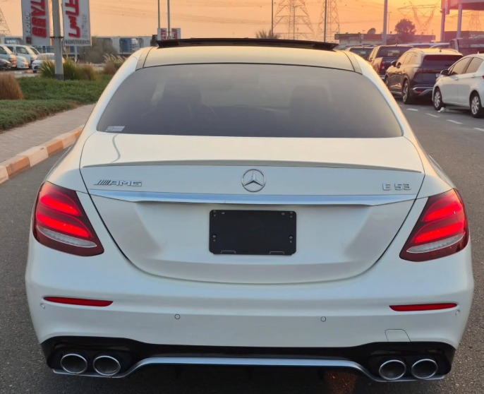2019 MERCEDES BENZ E53 AMG V6 AUCTION GRADE 4.5/A Black White