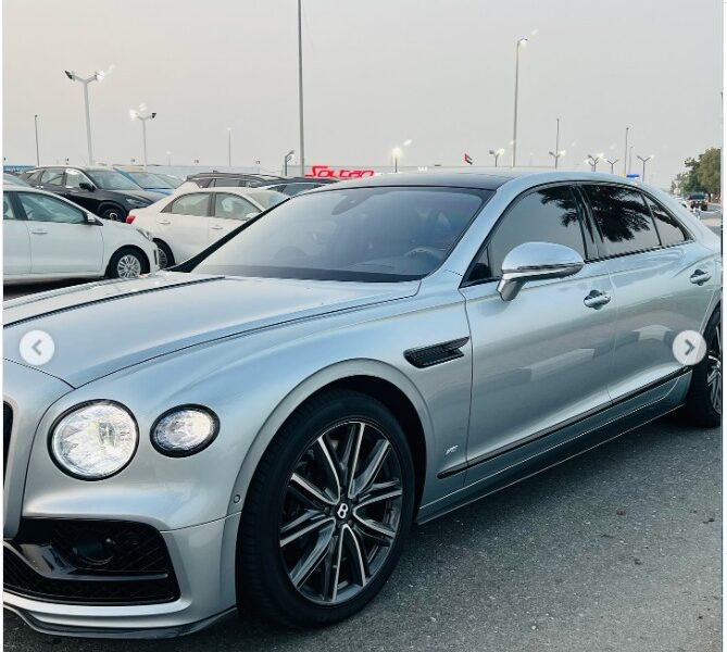 2021 BENTLEY FLYING SPUR 6.0L Twin-Turbo W12 Engine Silver Black