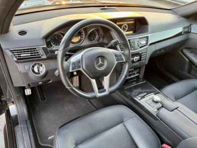 2012 Mercedes-Benz E 350 3.5-liter V6 Gasoline Engine Black