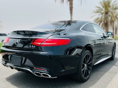 2017 MERCEDES BENZ S63 COUPE AMG 5.5L V8 biturbo Engine Black