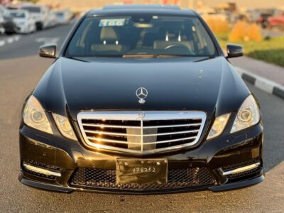 2012 Mercedes-Benz E 350 3.5-liter V6 Gasoline Engine Black