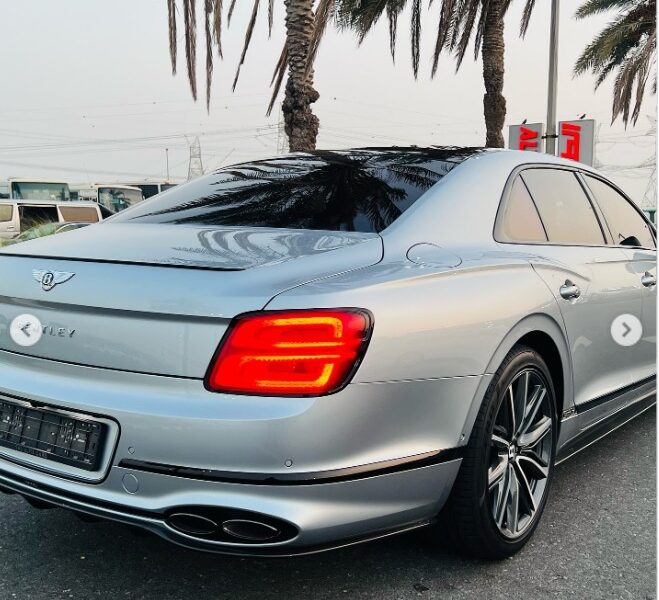 2021 BENTLEY FLYING SPUR 6.0L Twin-Turbo W12 Engine Silver Black