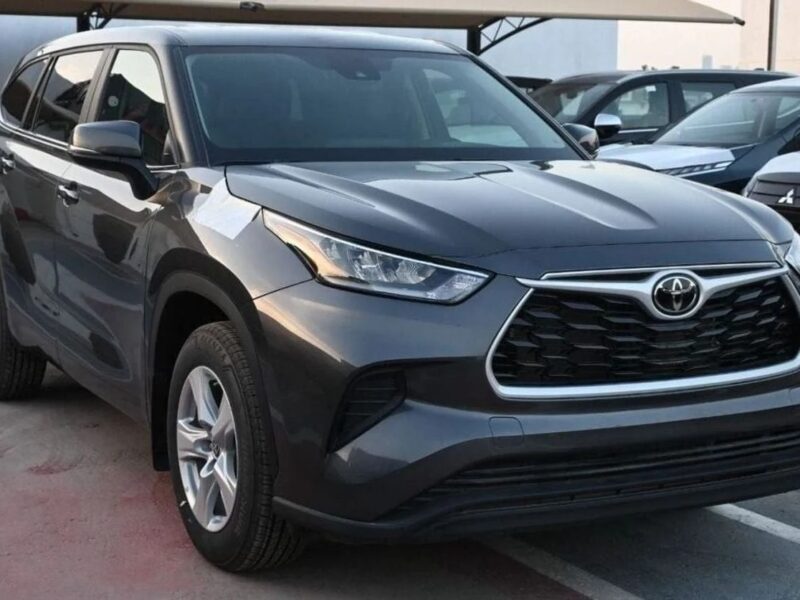 2023 Toyota Highlander TOYOTA LE 2.4L TURBO AWD A/T Petrol Grey Black