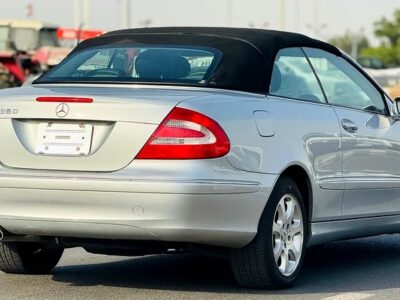 2007 Mercedes-Benz CLK-Class CLK 350 Neat & Clean Car Silver Black