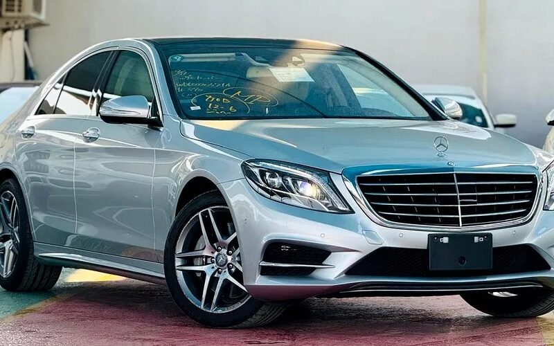 2015 Mercedes-Benz S-Class S 400 h Neat and Clean Car Silver Beige