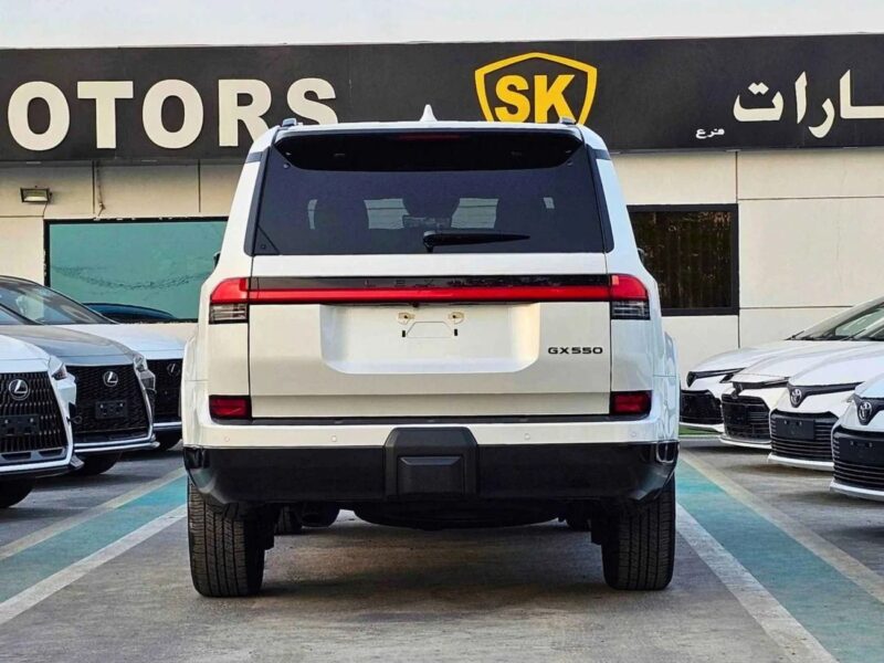 2025 Lexus GX550 LUXURY 3.5L V6 4WD PETROL FULL OPTION White Brown