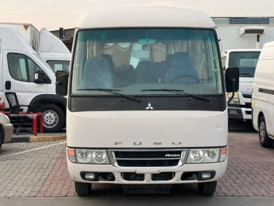 2020 Mitsubishi Rosa Bus Manual Diesel GCC Specs White Blue