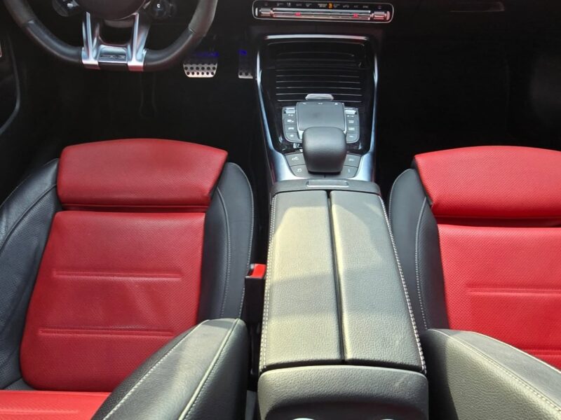 Mercedes-Benz CLA 45 S AMG 2021 2.0 Liters 4 Cylinder Engine White Red