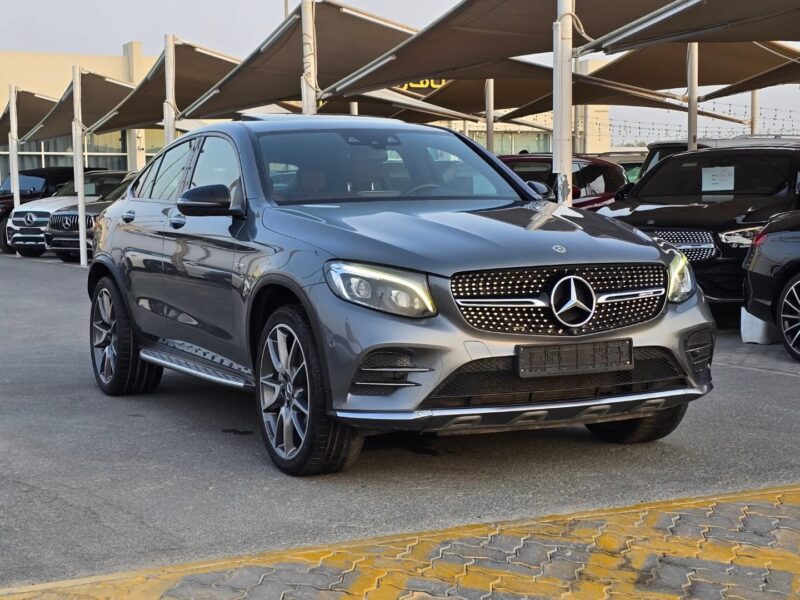 2017 Mercedes-Benz GLC 43 AMG 3.0L V6 Biturbo Green Tan