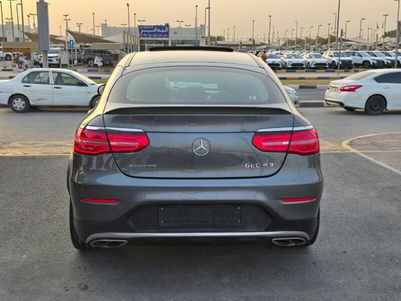 2017 Mercedes-Benz GLC 43 AMG 3.0L V6 Biturbo Green Tan