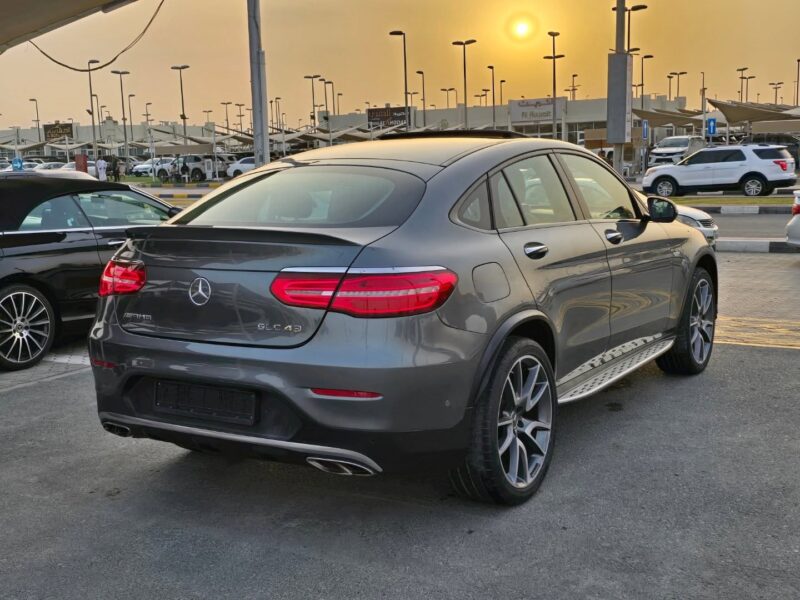 2017 Mercedes-Benz GLC 43 AMG 3.0L V6 Biturbo Green Tan