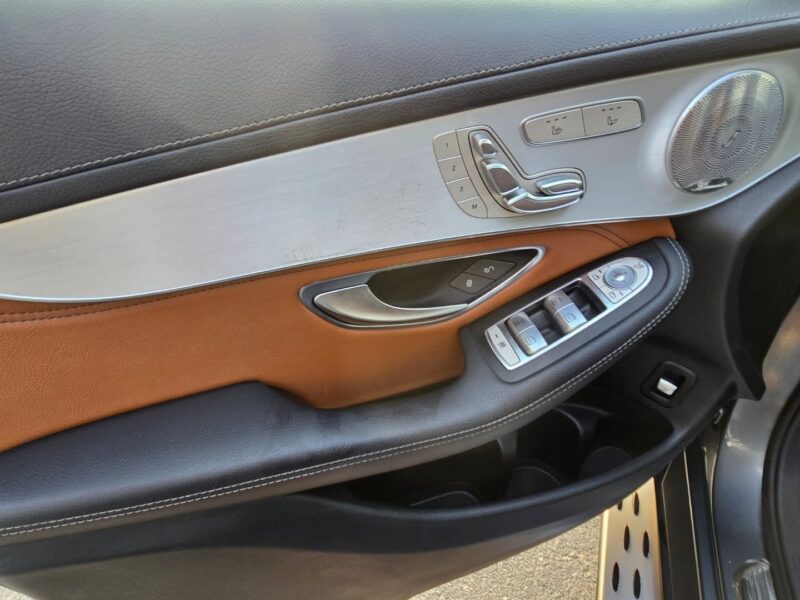 2017 Mercedes-Benz GLC 43 AMG 3.0L V6 Biturbo Green Tan