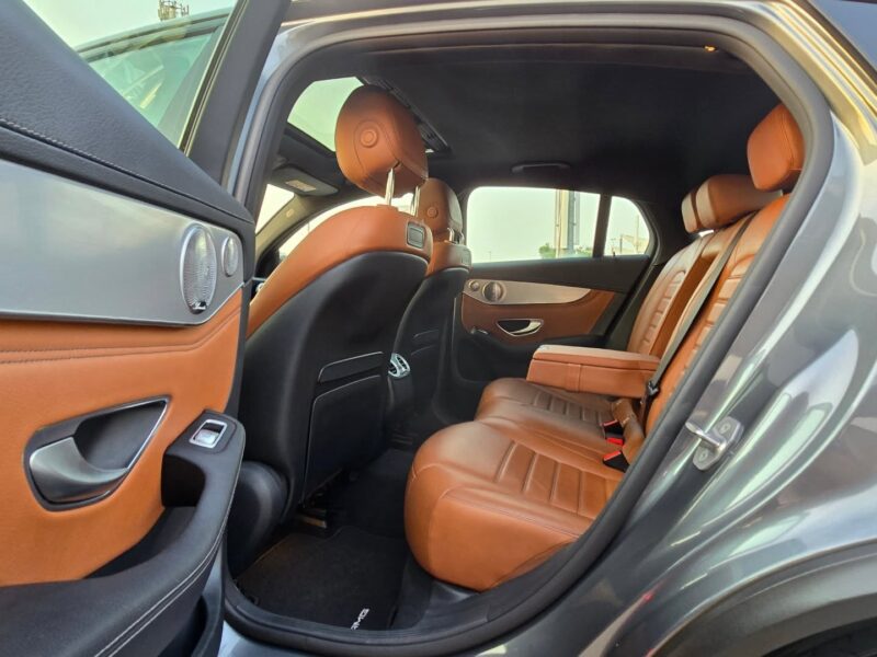 2017 Mercedes-Benz GLC 43 AMG 3.0L V6 Biturbo Green Tan