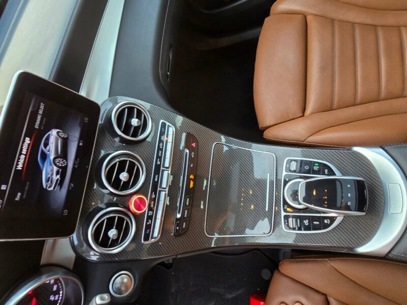 2017 Mercedes-Benz GLC 43 AMG 3.0L V6 Biturbo Green Tan