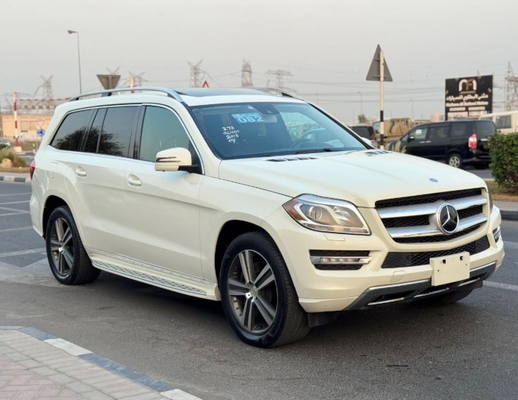 2013 MERCEDES BENZ GL450 V8 AUCTION GRADE 4/B White Black