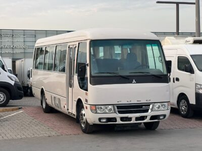 2020 Mitsubishi Rosa Bus Manual Diesel GCC Specs White Blue