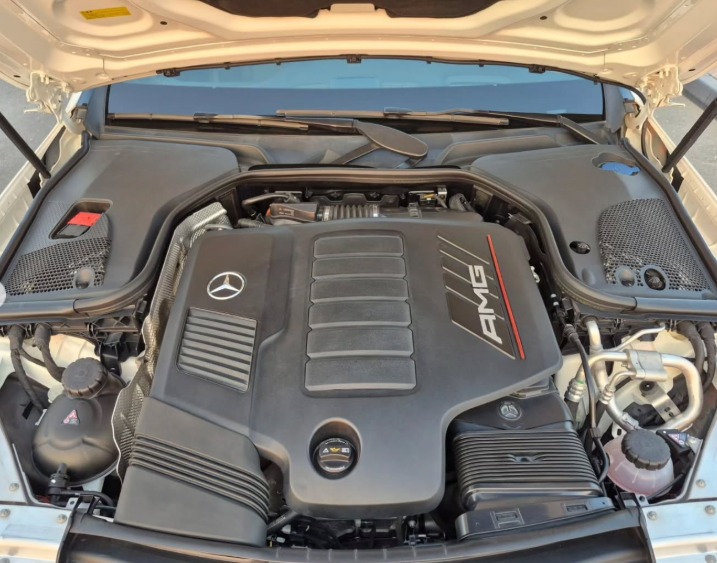 2019 MERCEDES BENZ E53 AMG V6 AUCTION GRADE 4.5/A Black White