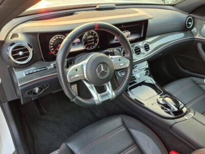 2019 MERCEDES BENZ E53 AMG V6 AUCTION GRADE 4.5/A Black White