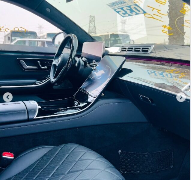 2021 MERCEDES BENZ S500 3.0L Inline-6 turbocharged Engine Black