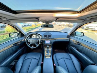 2008 Mercedes-Benz E-Class E 550 8 Cylinders Engine Black