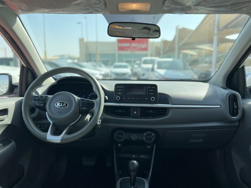 2021 Kia Picanto GCC Specifications Automatic White Grey