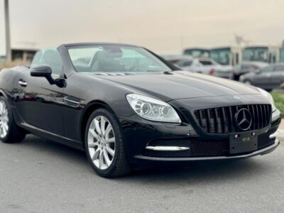 2012 Mercedes-Benz SLK 350 3.5L V6 Engine Black RWD
