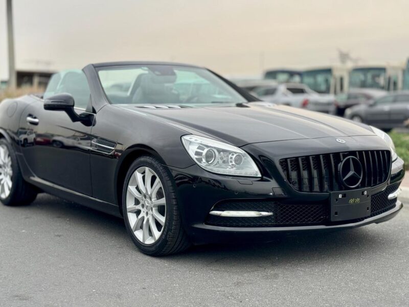 2012 Mercedes-Benz SLK 350 3.5L V6 Engine Black RWD